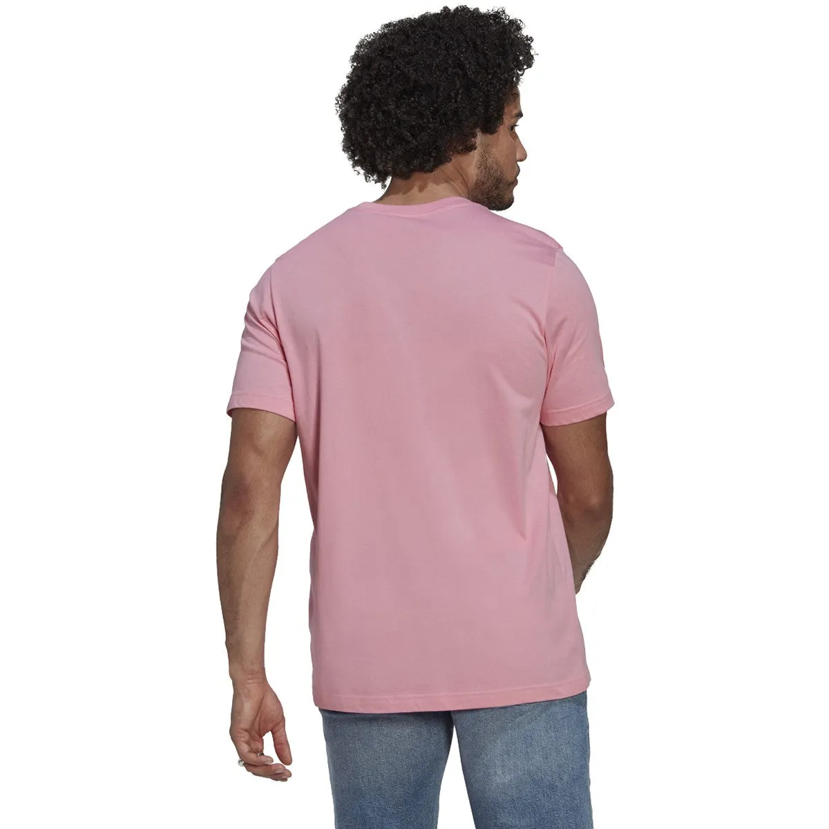 Adidas Adicolor Essentials Men's Trefoil Tee Pink