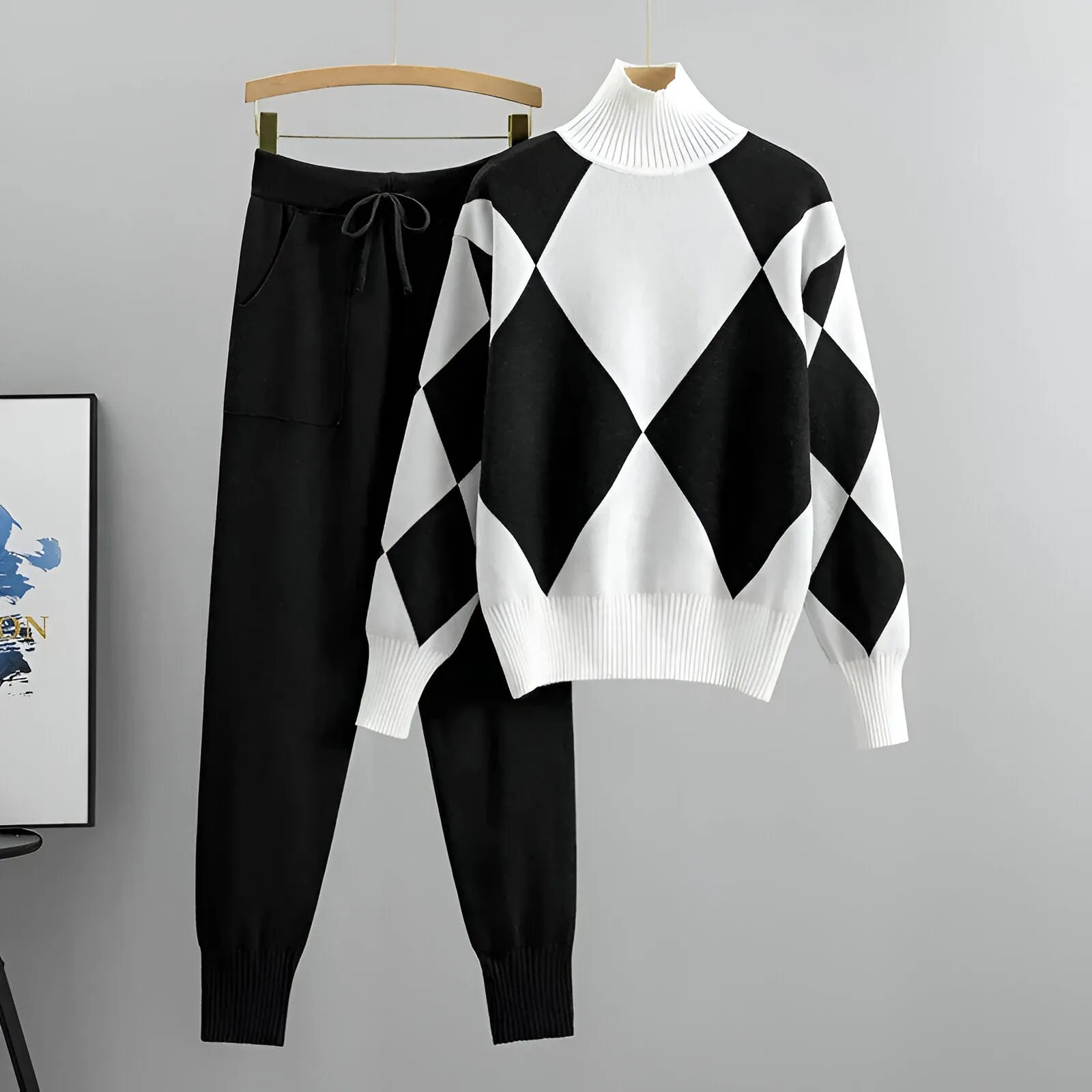 Aina - Warm Turtleneck Set