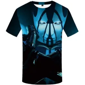 Alien T-shirt Men Metal T-shirts Graphic Black Tshirts Casual Gothic T shirts Funny Cosplay Tshirts Novelty Short Sleeve Fashion