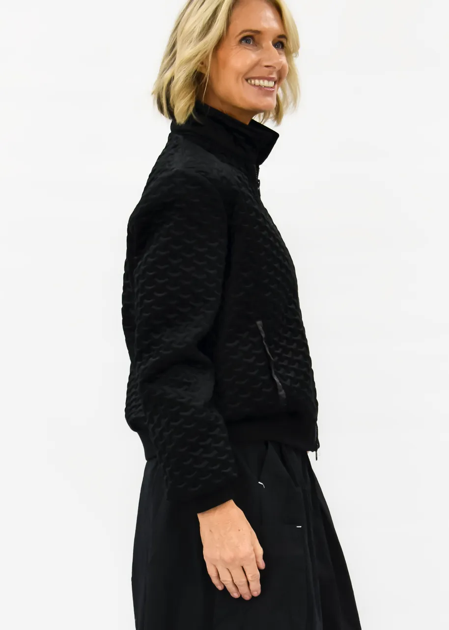 Blizzard Quilted Velvet Jacket