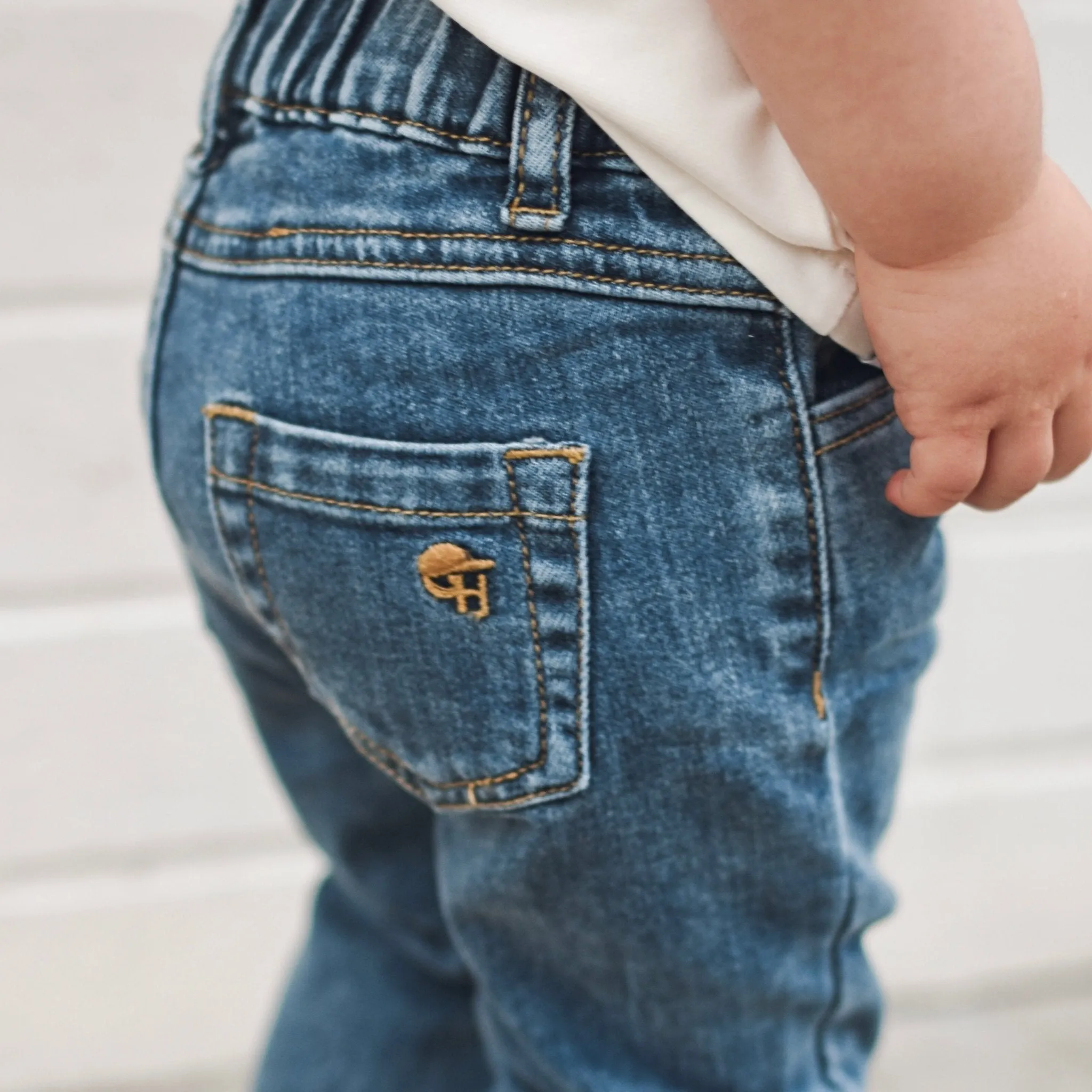 Blue Denim Pants