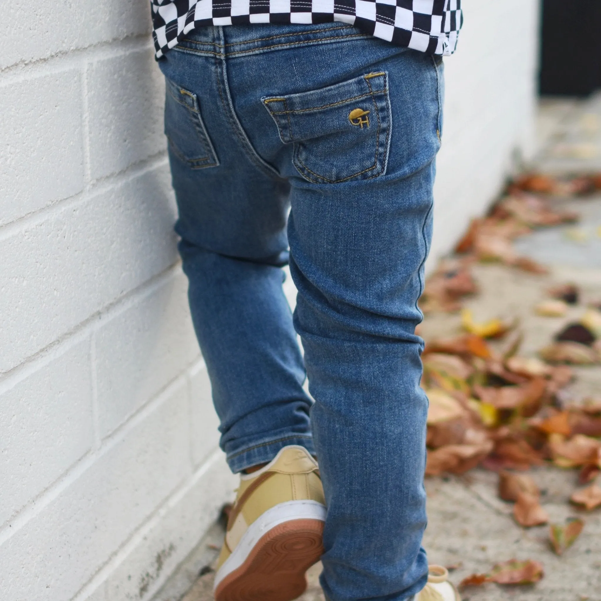 Blue Denim Pants