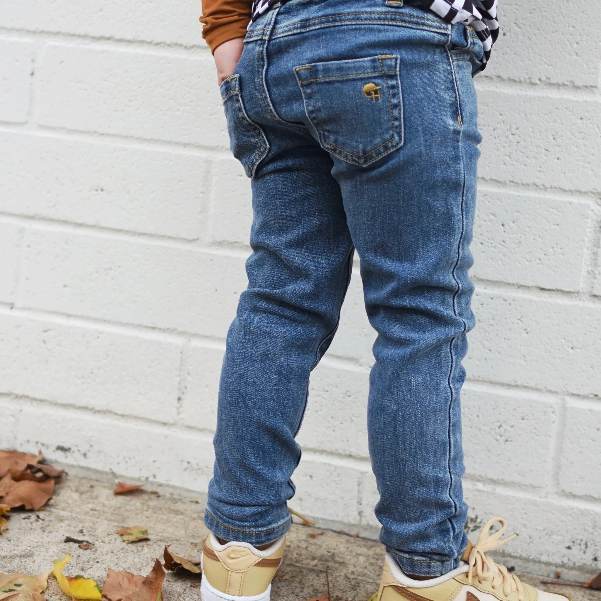 Blue Denim Pants