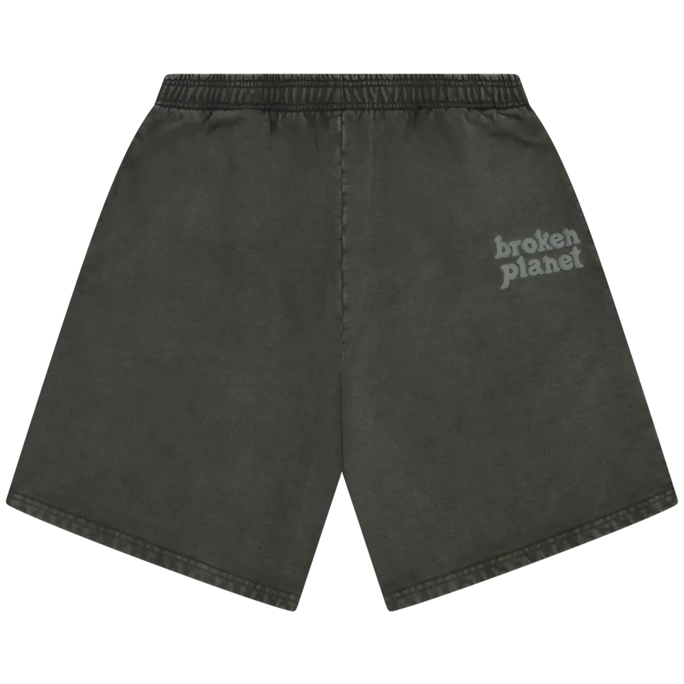 Broken Planet Basics Shorts - Washed Soot Black