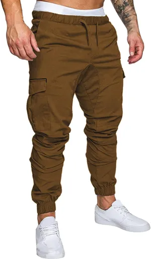 Cargo Pants for Men,Outdoor Tactical Pants Water Resistant Ripstop Pants Lightweight Hiking Work Pants Apparel