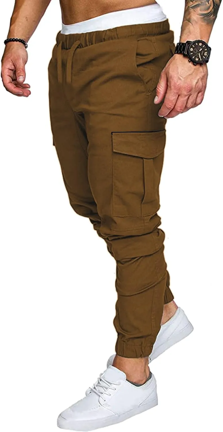 Cargo Pants for Men,Outdoor Tactical Pants Water Resistant Ripstop Pants Lightweight Hiking Work Pants Apparel