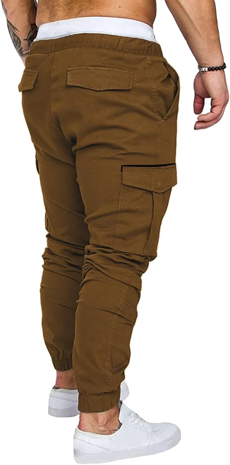 Cargo Pants for Men,Outdoor Tactical Pants Water Resistant Ripstop Pants Lightweight Hiking Work Pants Apparel