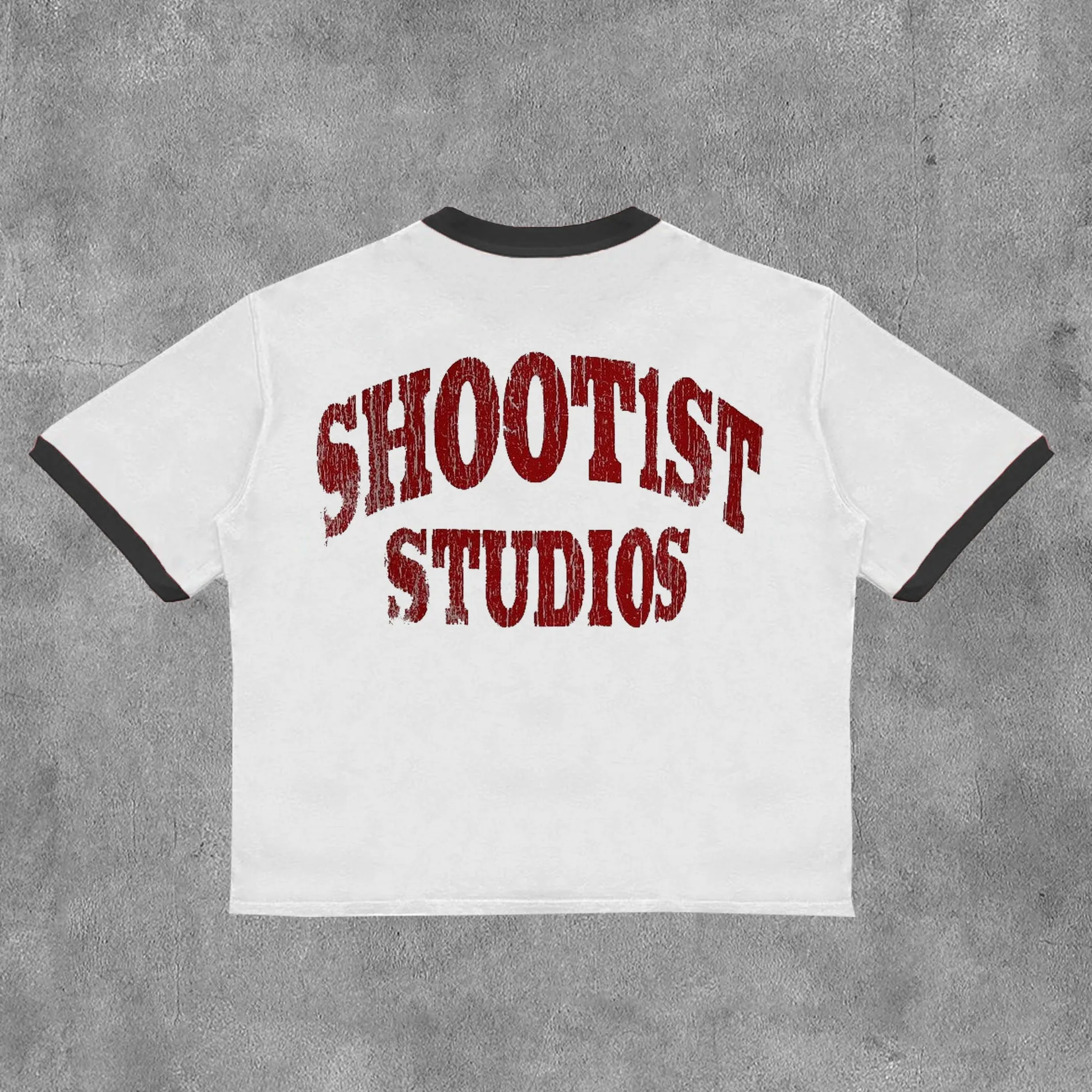 Casual Shootist Studio Print Short Sleeve T-Shirt