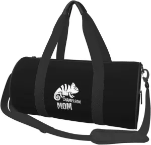 Chameleon Mom Convertible Garment Bag with Shoulder Strap, Carry on Garment Duffel Bag for Men Women - Rolling Foldable for Travel Luggage Bags (Black)
