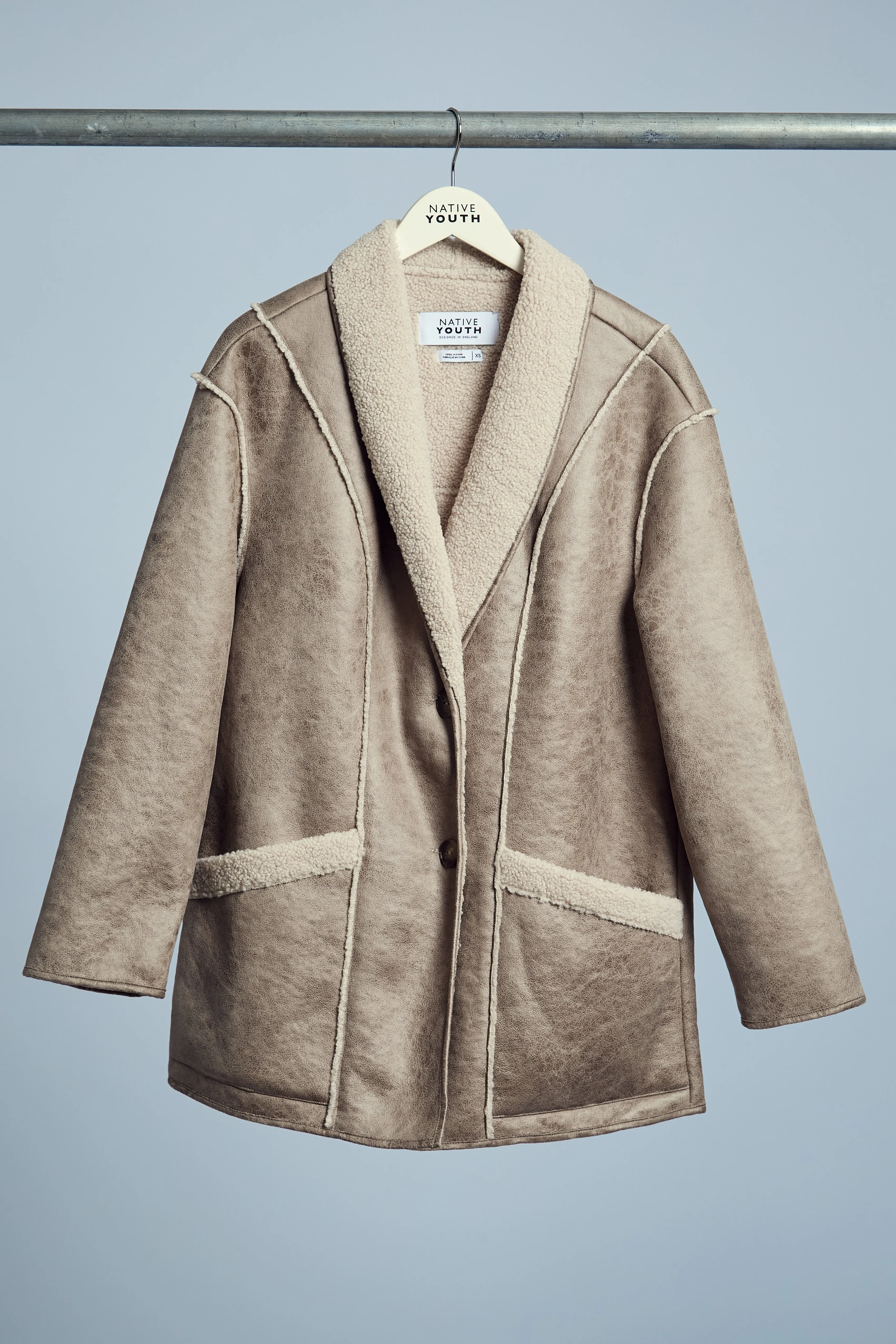 CLAINE VINTAGE AVIATOR JACKET