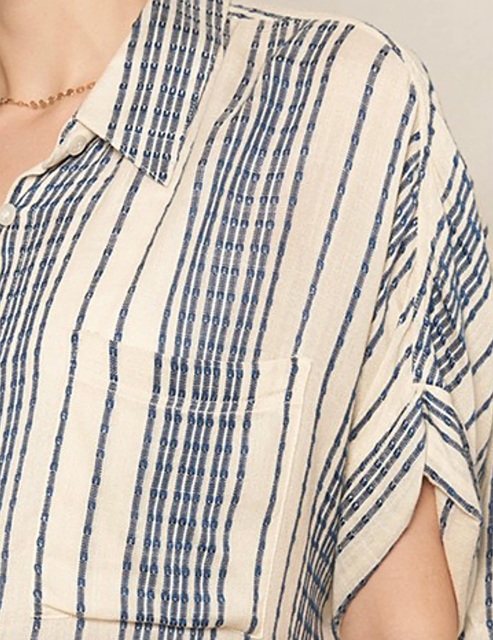 Cusco Striped Button Up Shirt