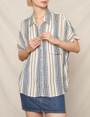 Cusco Striped Button Up Shirt