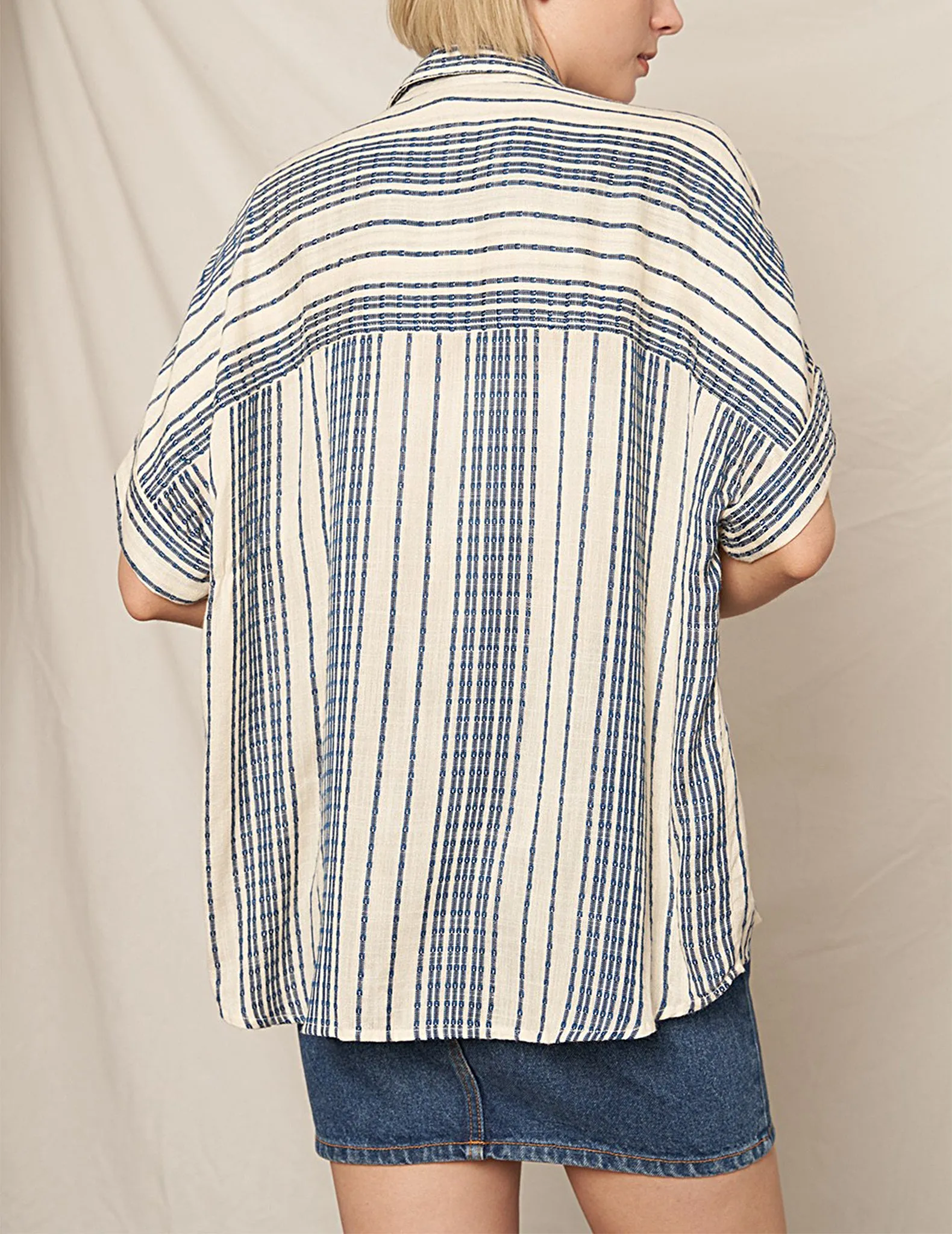Cusco Striped Button Up Shirt