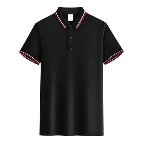 Customized LOGO Polo T-Shirt Men Summer Men's