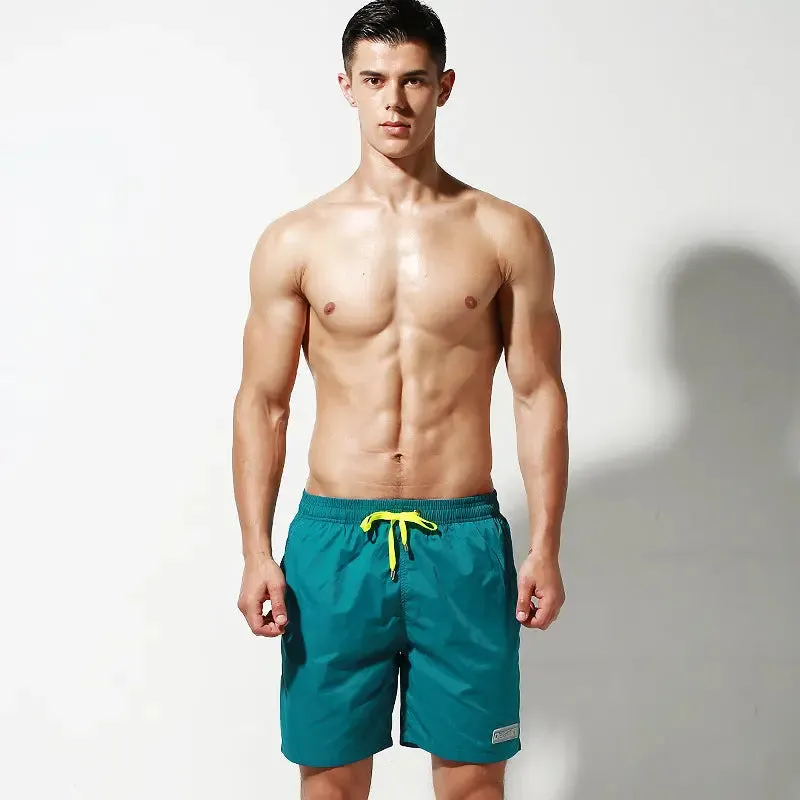 DESMIIT Four-Point Beach Pants Summer Casual Loose