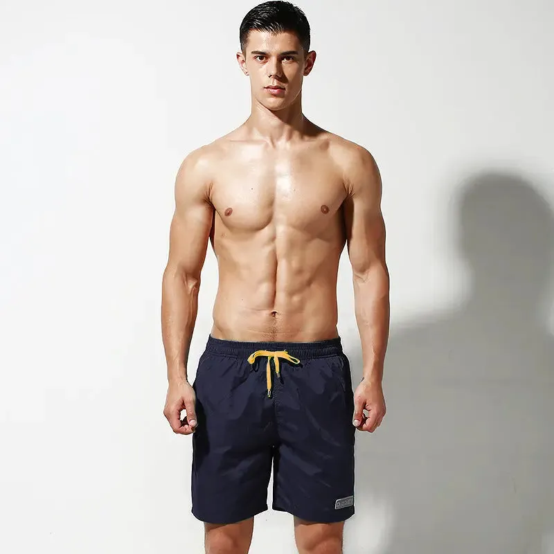 DESMIIT Four-Point Beach Pants Summer Casual Loose