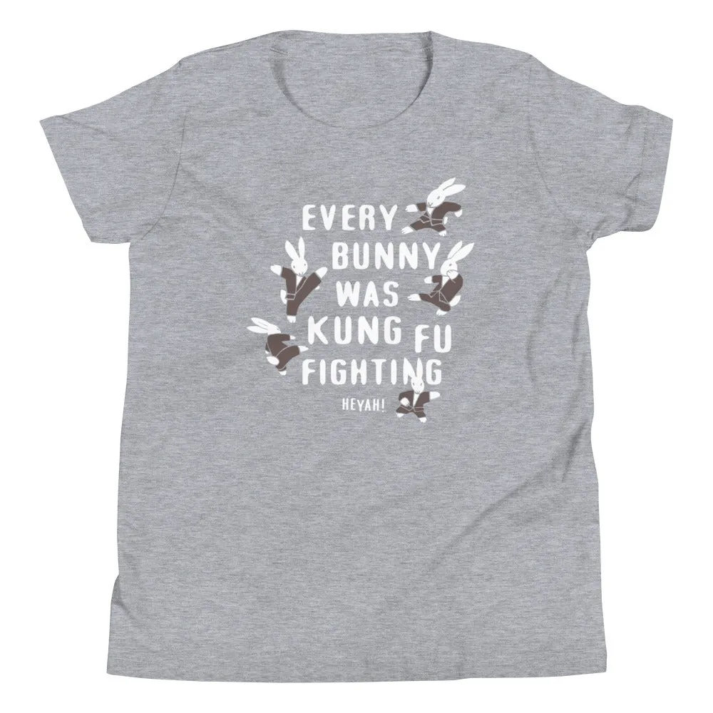 Every Bunny Was Kung Fu Fighting Kid's Youth Tee