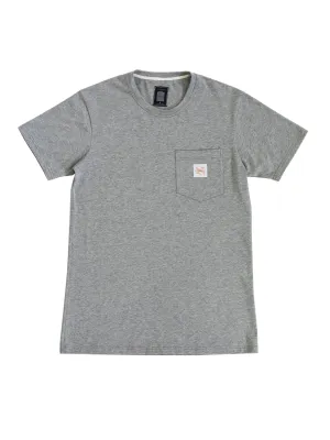 Grey Marle Basic Pocket Tee