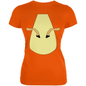 Halloween Magical Pony Costume Orange Juniors Soft T Shirt