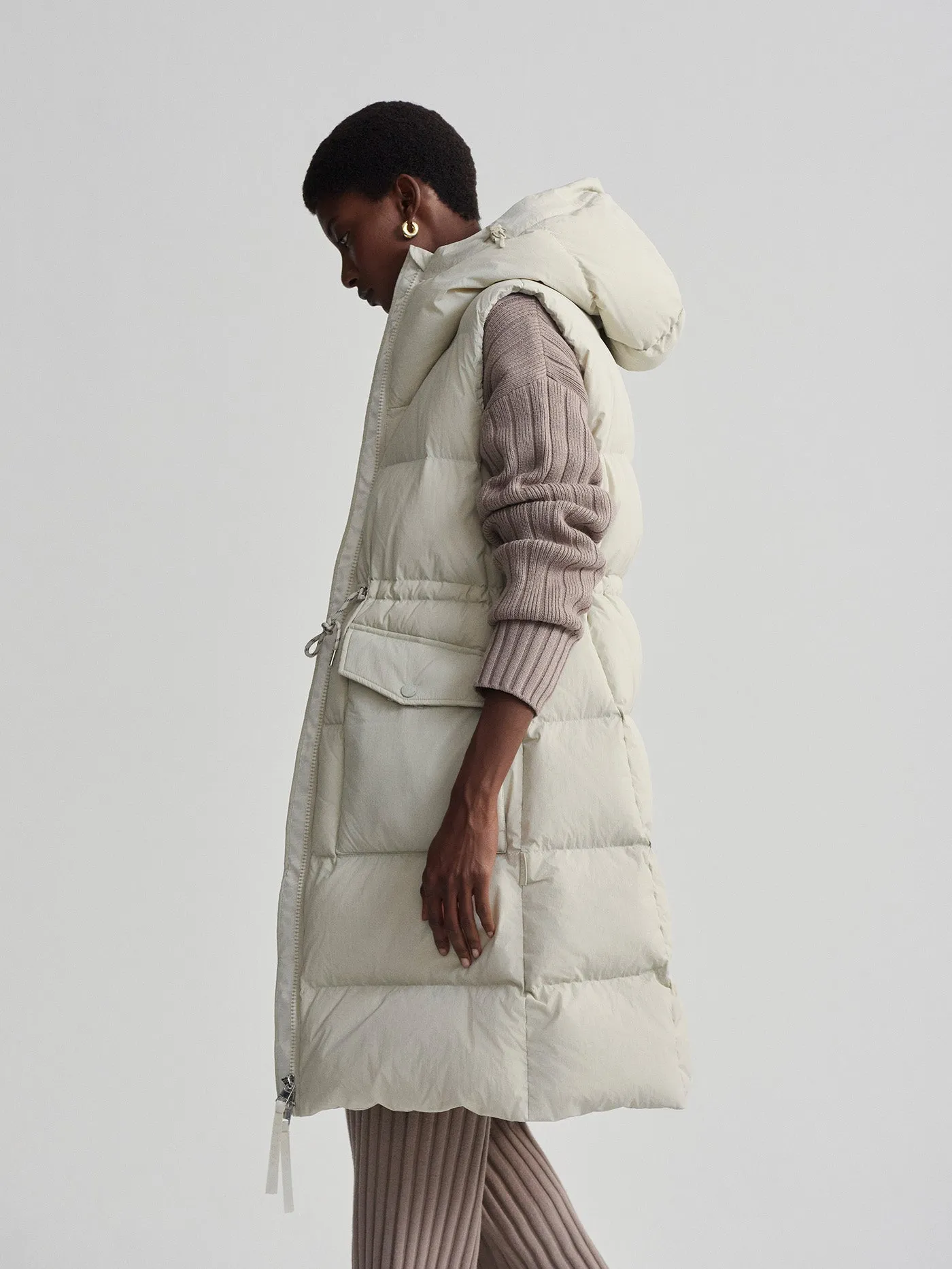 Irving Long Down Gilet