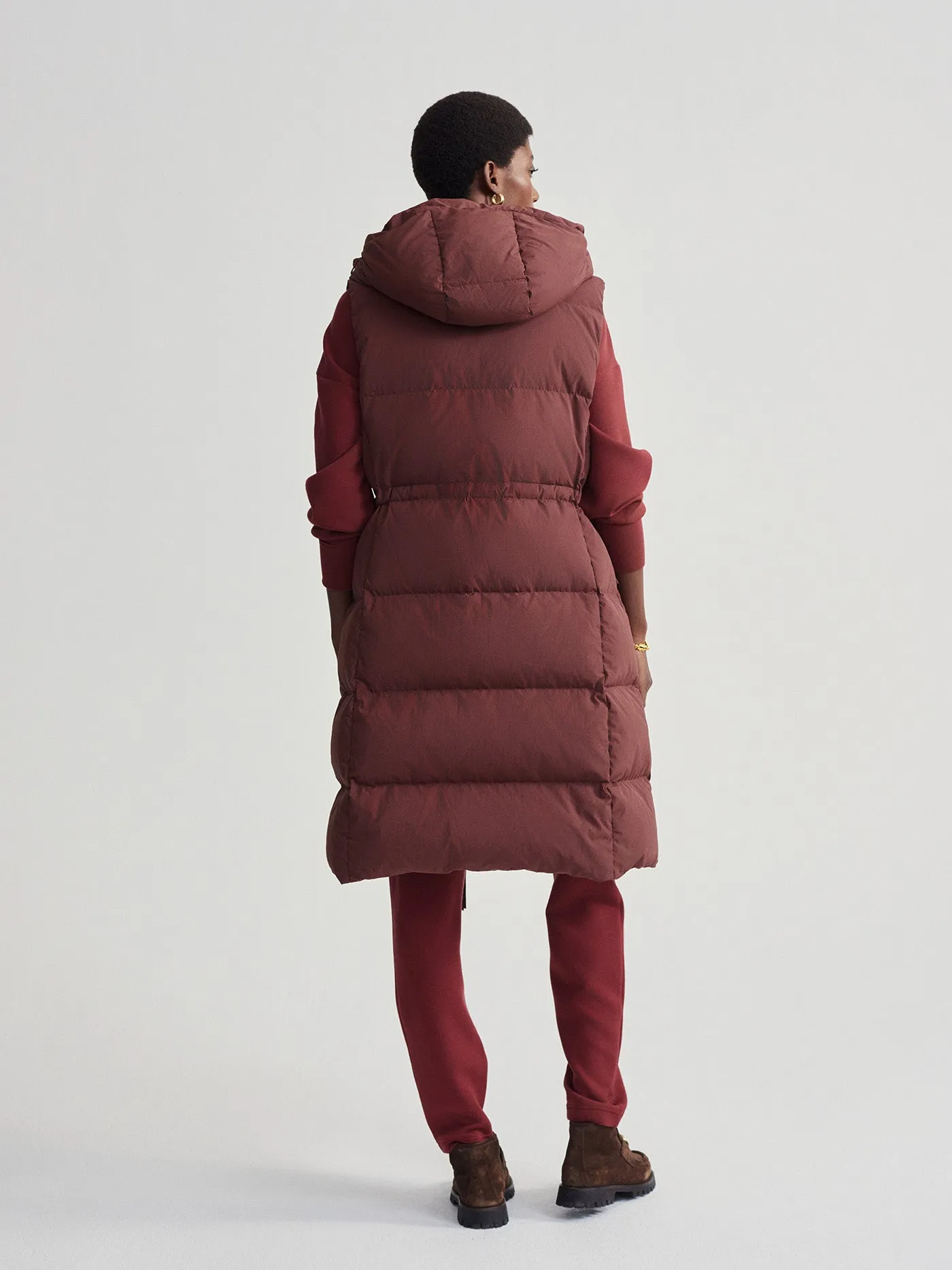 Irving Long Down Gilet