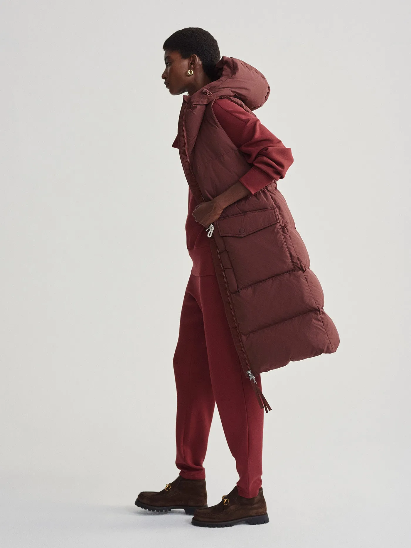 Irving Long Down Gilet