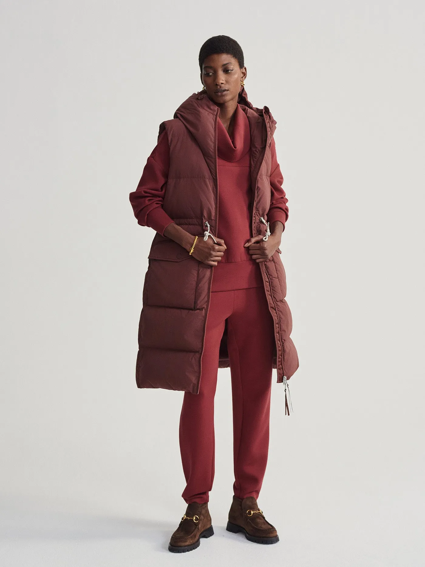 Irving Long Down Gilet