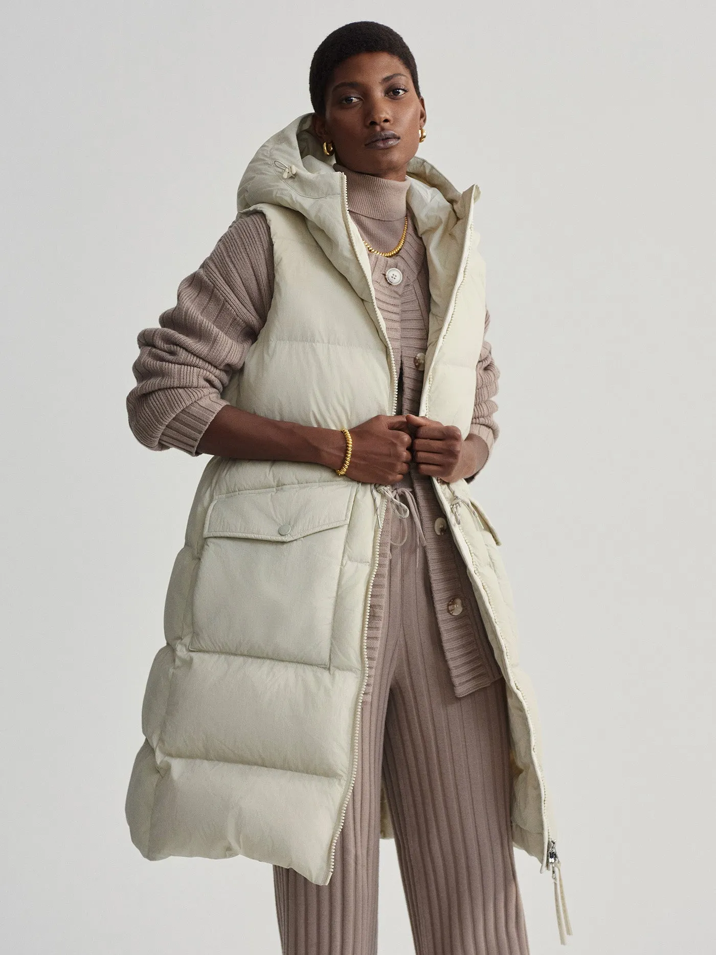Irving Long Down Gilet
