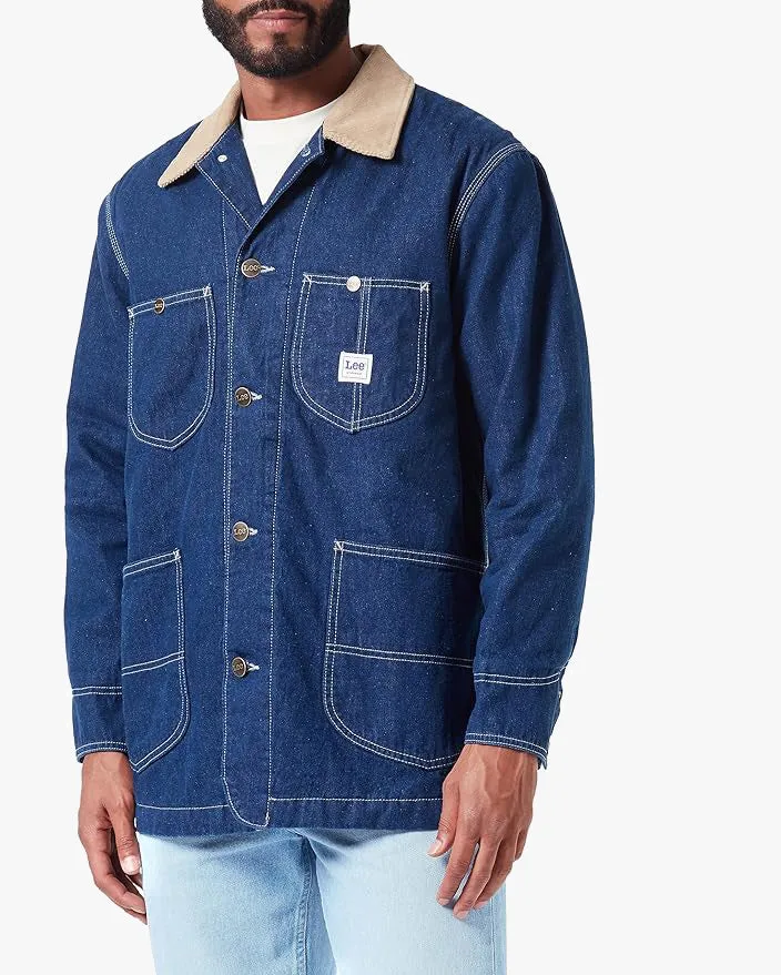 Lee Jelt Denim Loose Loco Jacket - Rinse