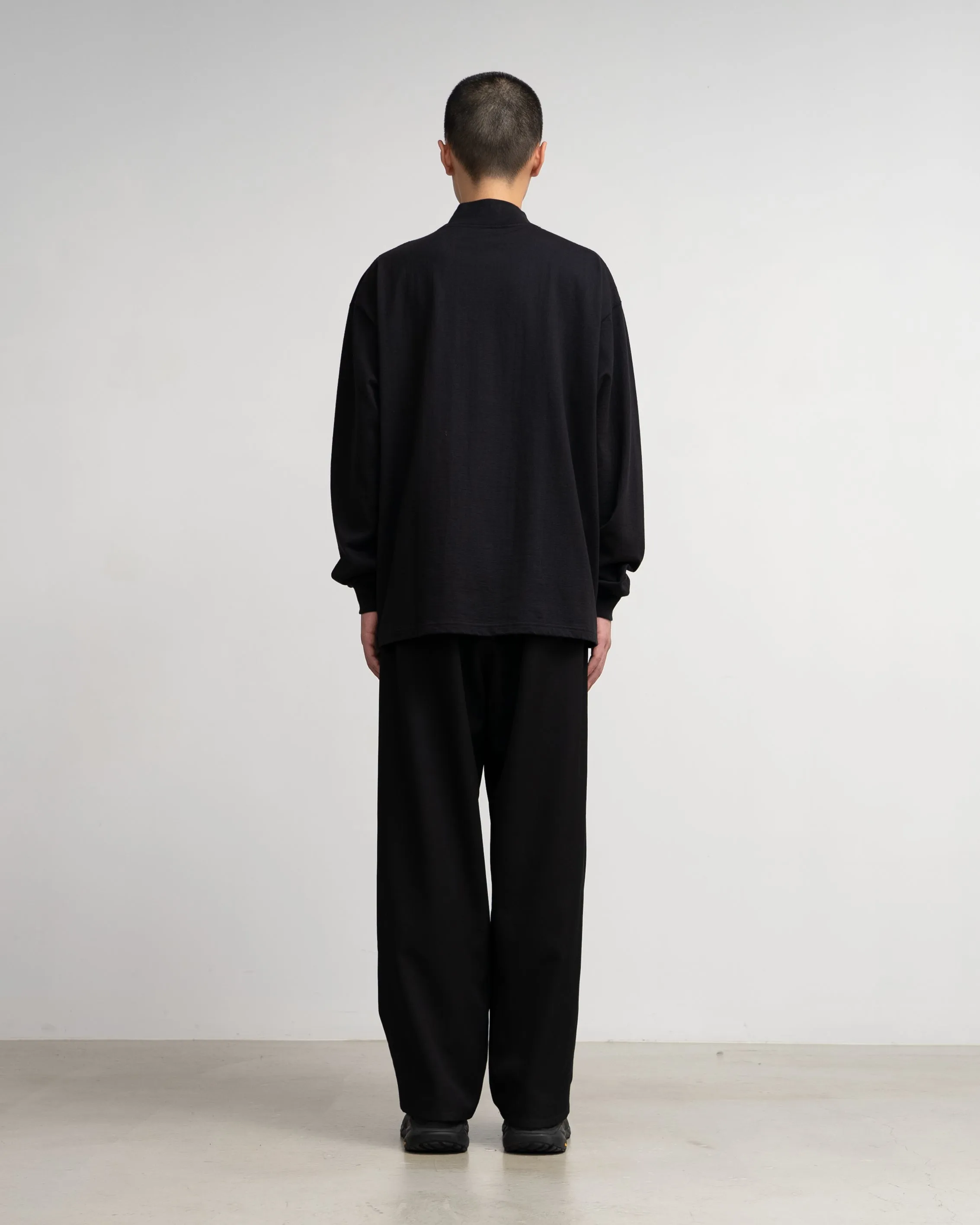 L/S Mock Neck Tee
