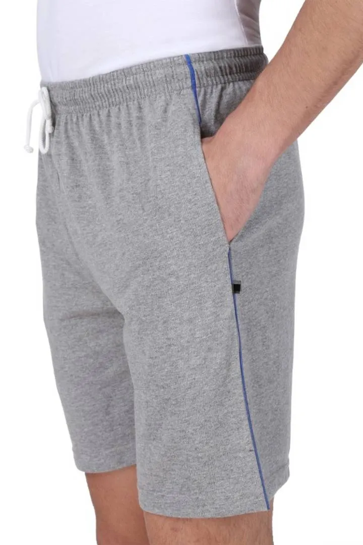 Men’s Cotton Long Shorts for All Fitness Activities. (Grey).
