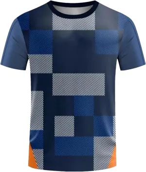 Men's Quick-Dry Badminton T-Shirt, Loose Casual Outdoor Sportswear