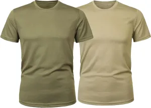 Men's Tactical Training T-Shirt, Quick-Dry Oversized Casual Streetwear