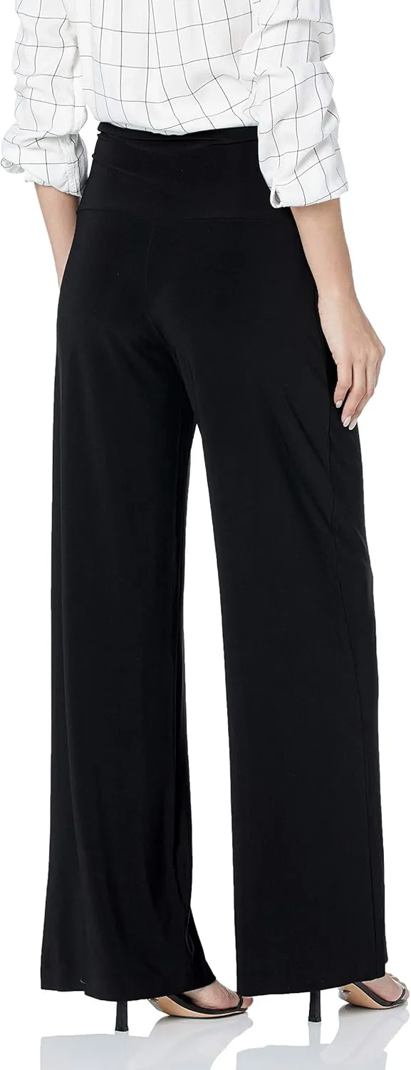 Norma Kamali Women's Straight Leg Pant