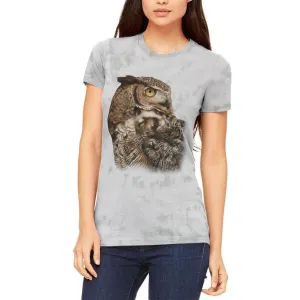 Owl Keep Watching Juniors Soft T Shirt