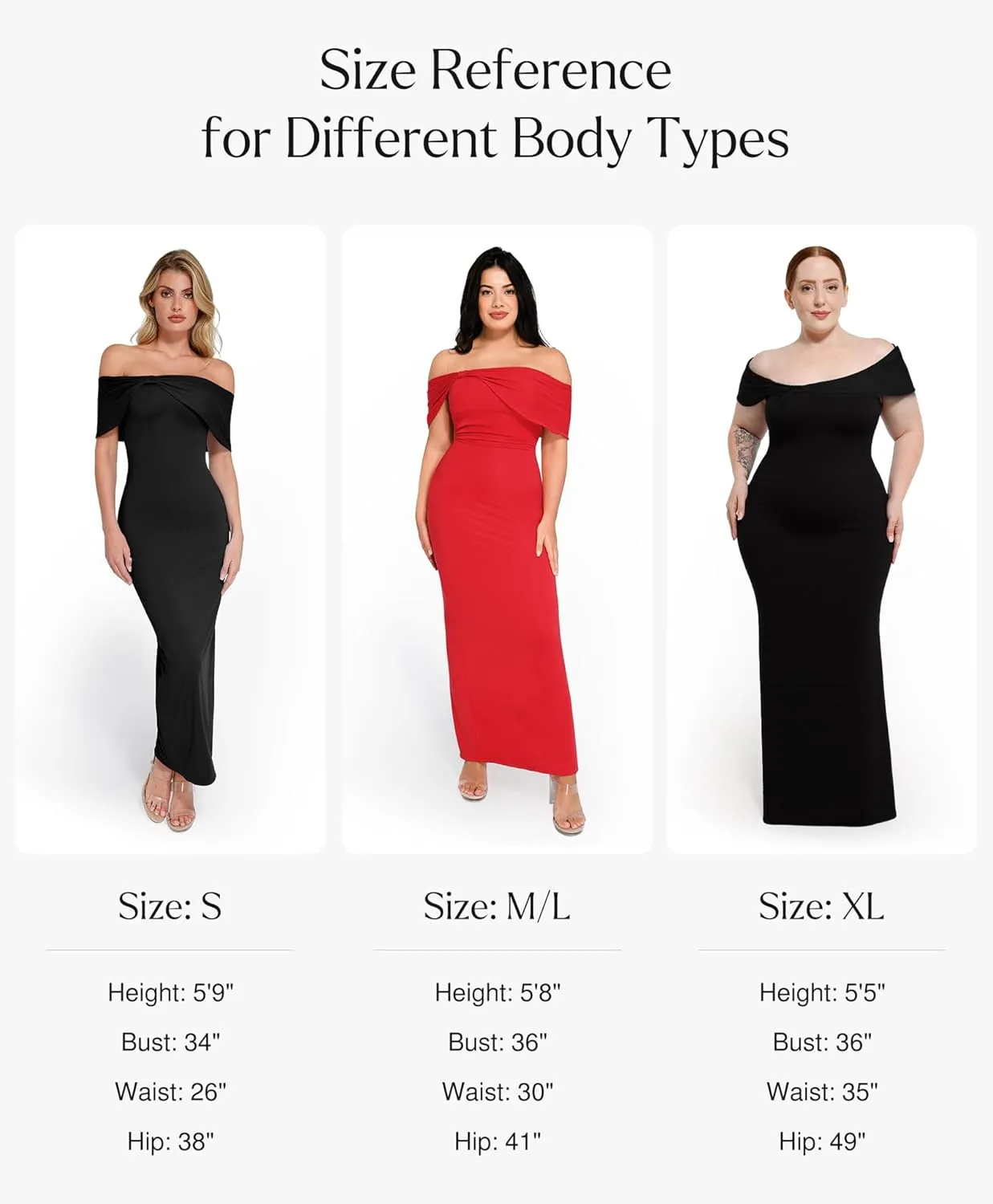 Popilush Off The Shoulder Maxi Dress Wedding Guest Formal Dresses for Women Sleeveless Bodycon Long Shapewear Prom Dress