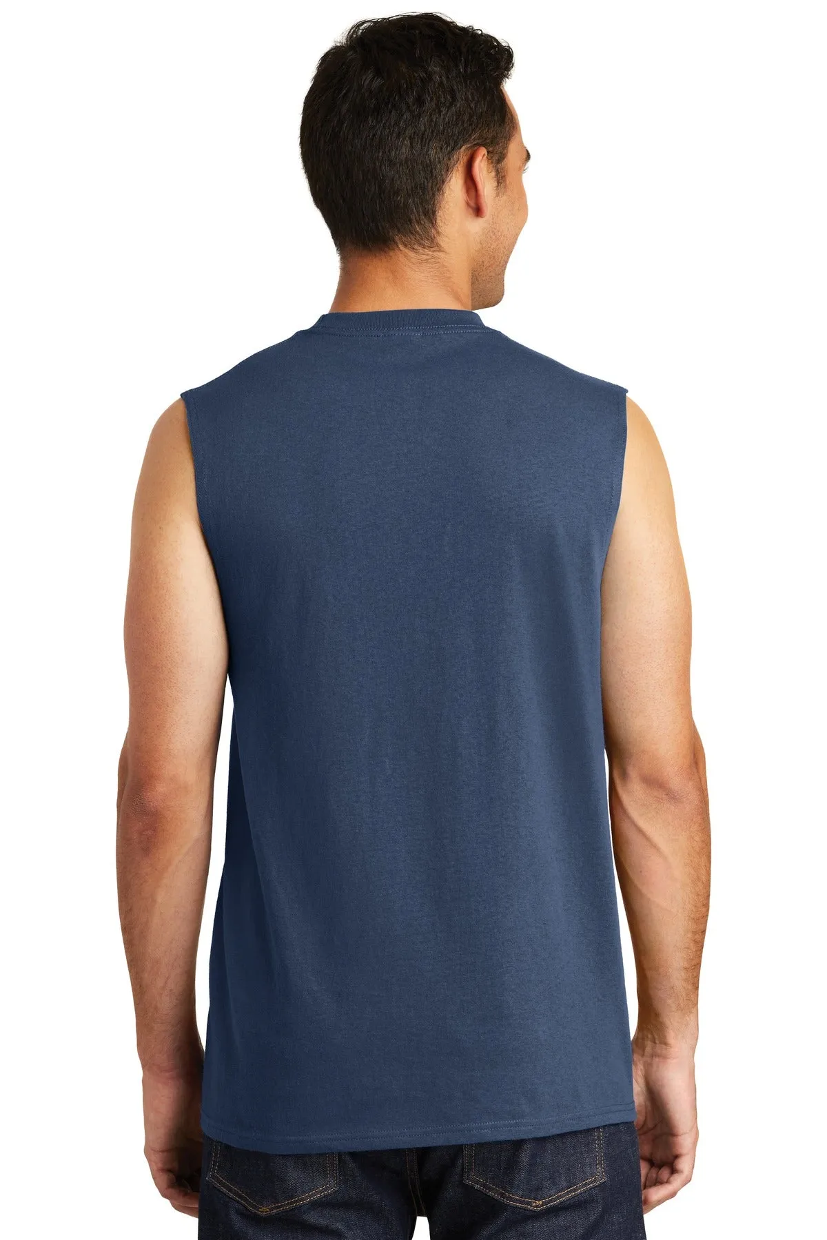 Port & Company Core Cotton Sleeveless Tee. PC54SL