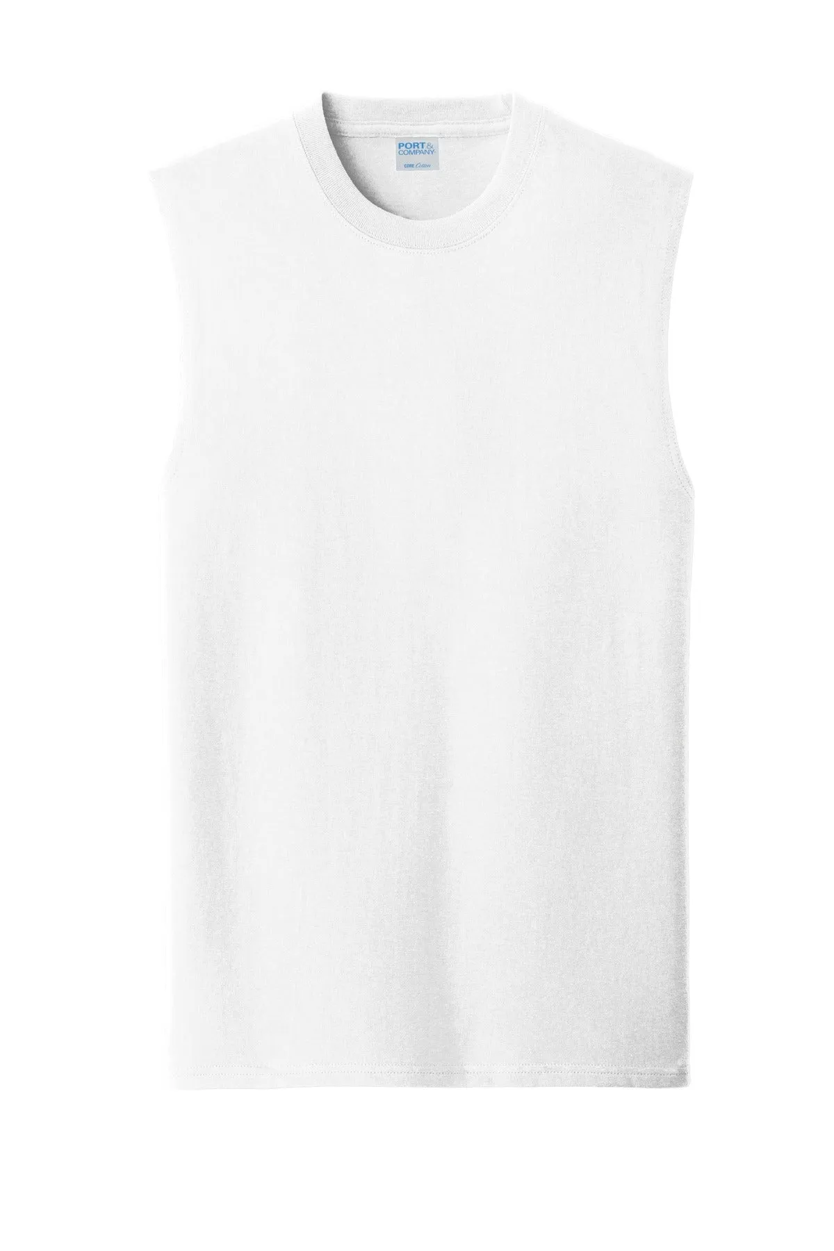 Port & Company Core Cotton Sleeveless Tee. PC54SL