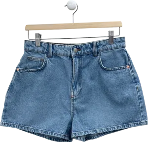 PrettyLittleThing Blue Denim Shorts UK 10