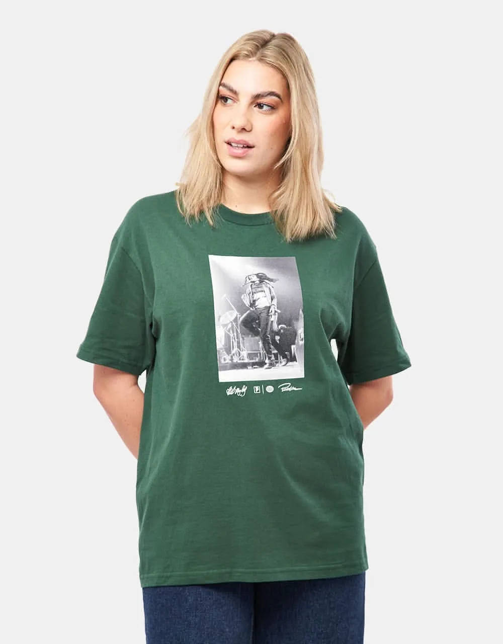 Primitive x Bob Marley Heartache T-Shirt - Forest Green
