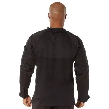 Rothco NYCO FR Fire Retardant Combat Shirt / Black