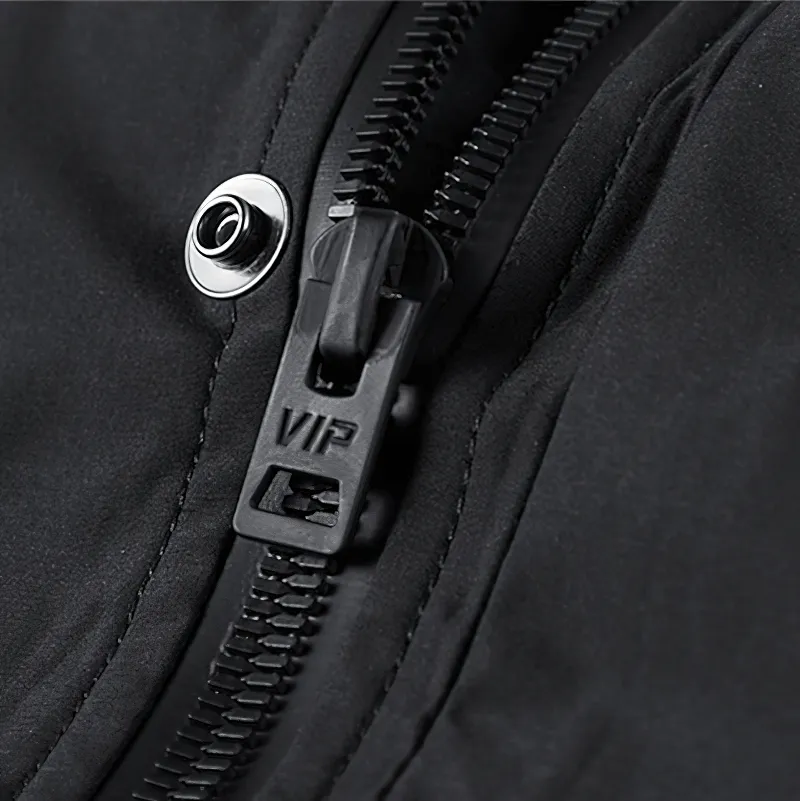 Stand Collar Skull Embroidery Tactical Bomber Jackets / Male Zipper Windbreaker