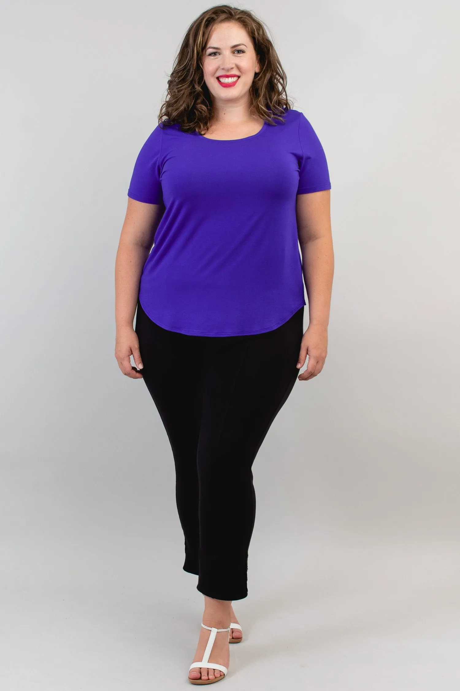 Tessa Tee, Violet, Bamboo