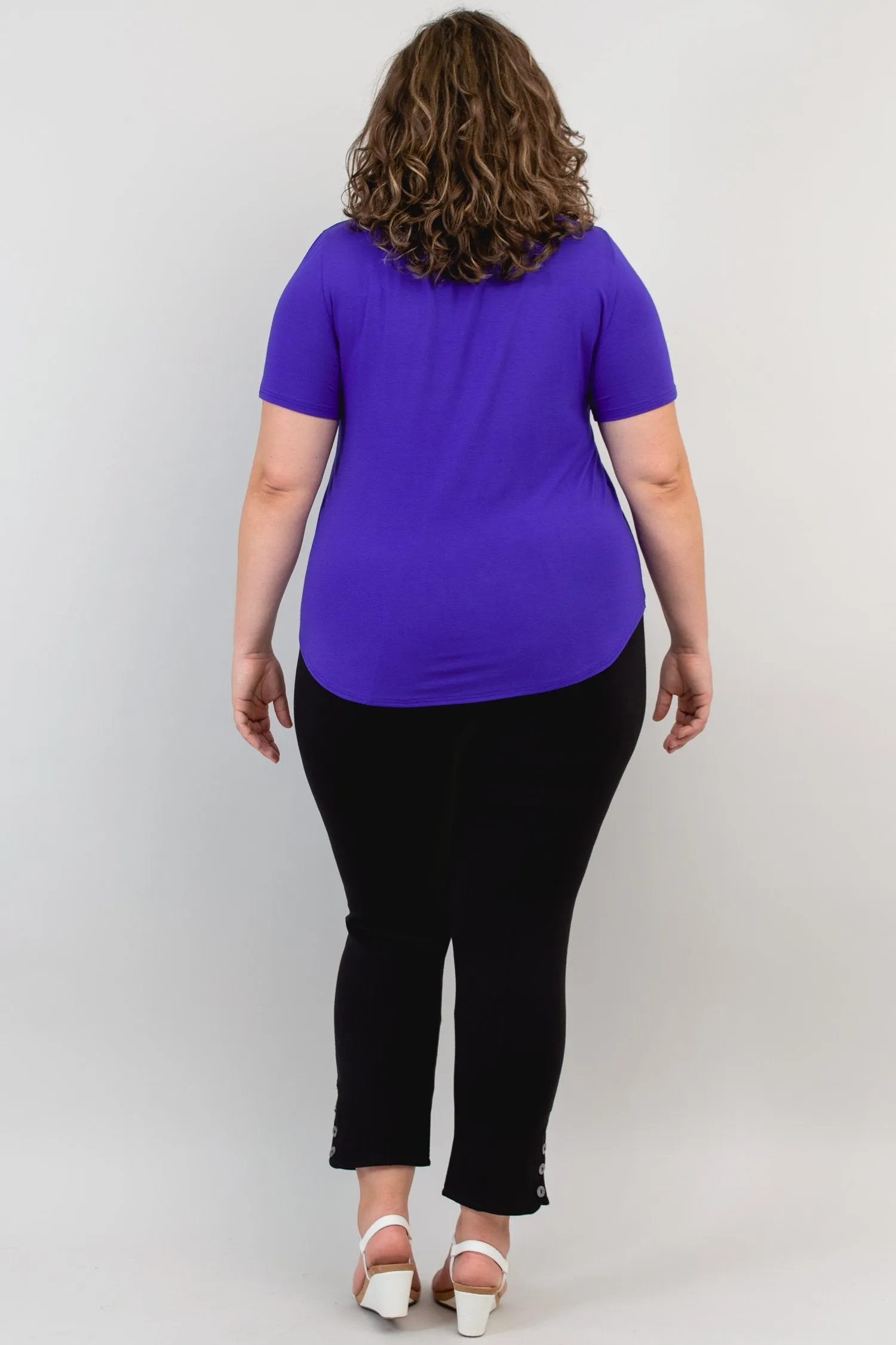 Tessa Tee, Violet, Bamboo