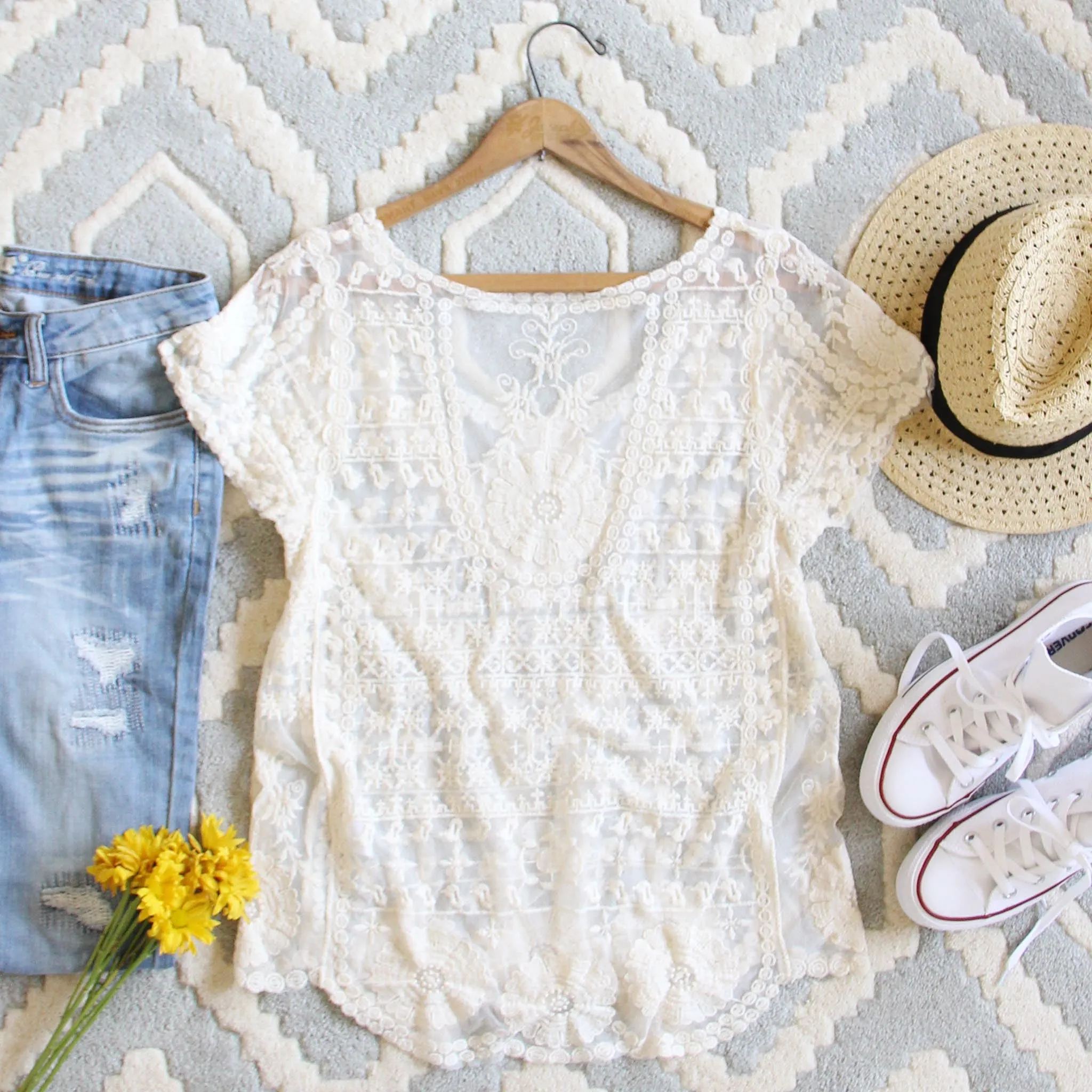 The Lace Basic Tee