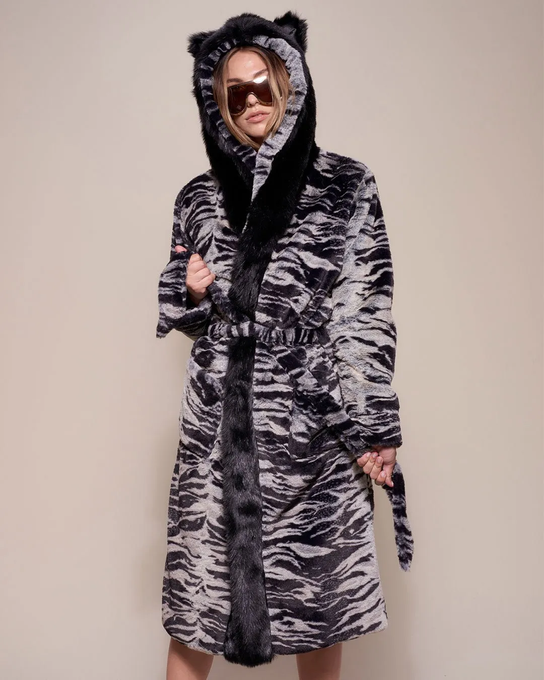 Tiger Classic Faux Fur Style Robe | Women's