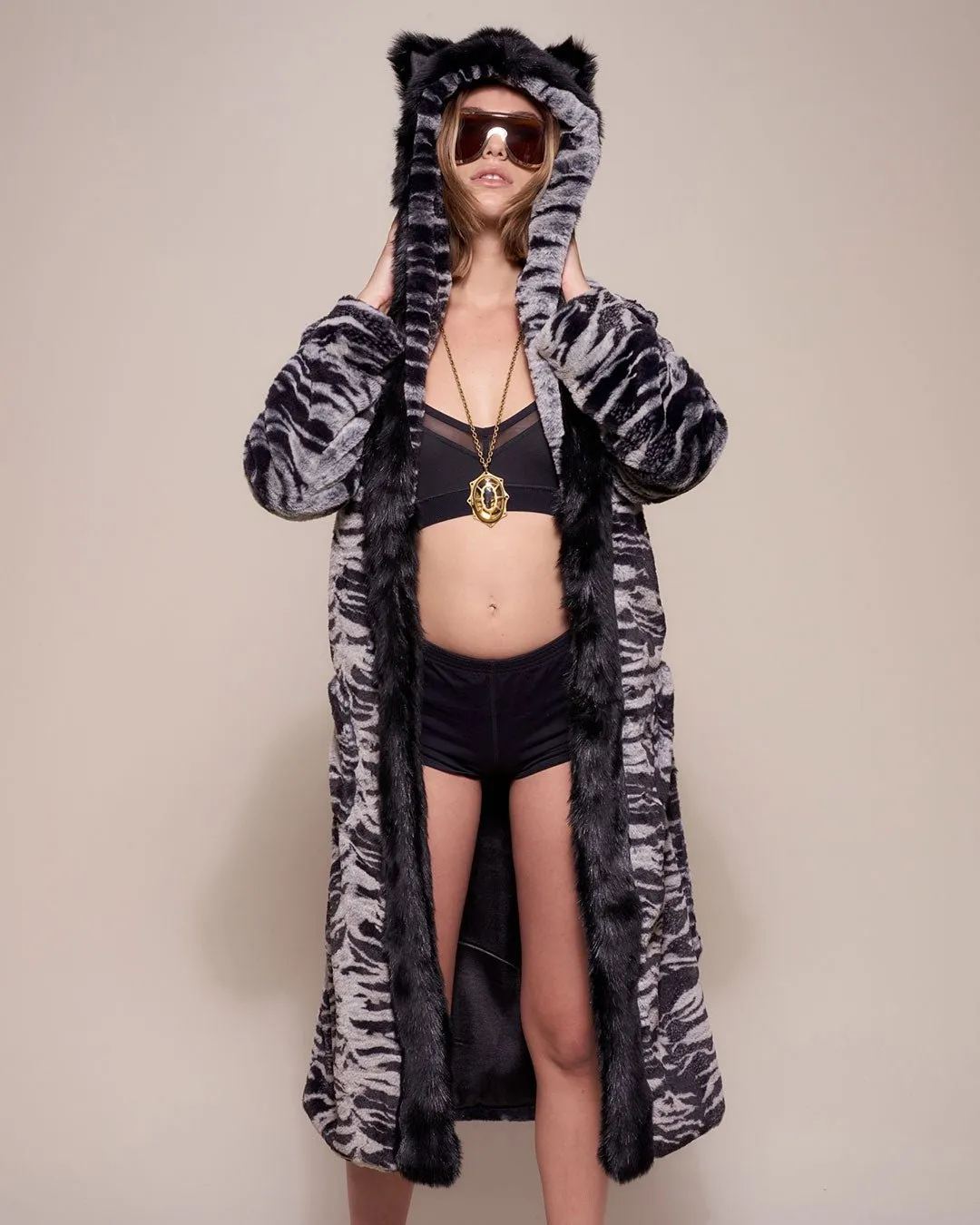 Tiger Classic Faux Fur Style Robe | Women's