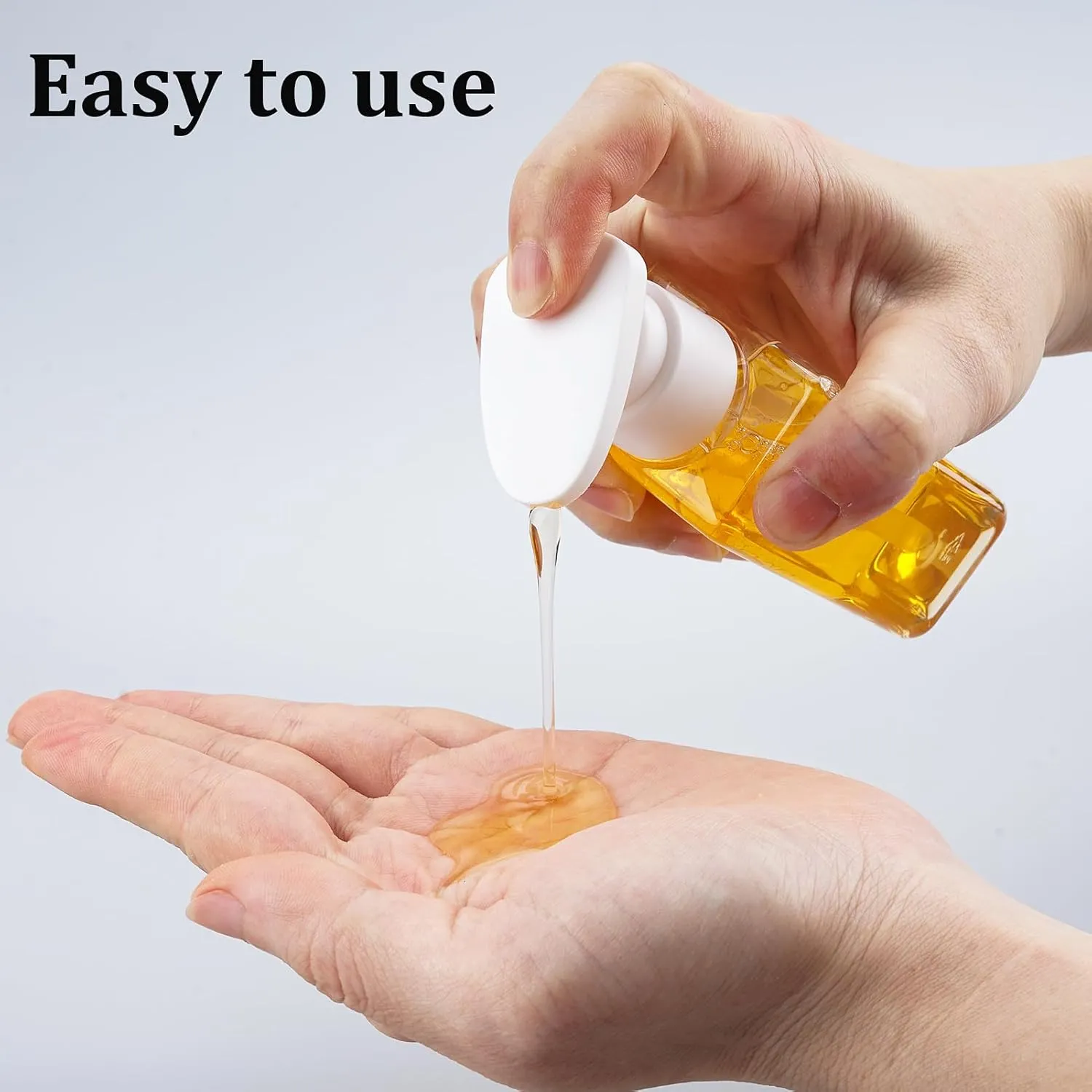 Travel Bottles Travel Accessories Toiletries 4 Pack 3.7oz/110ml Travel Shampoo and Conditioner Bottles Empty Plastic Pump Bottle Dispenser Travel Size Bottles (Multicolored-4pcs 110ml)