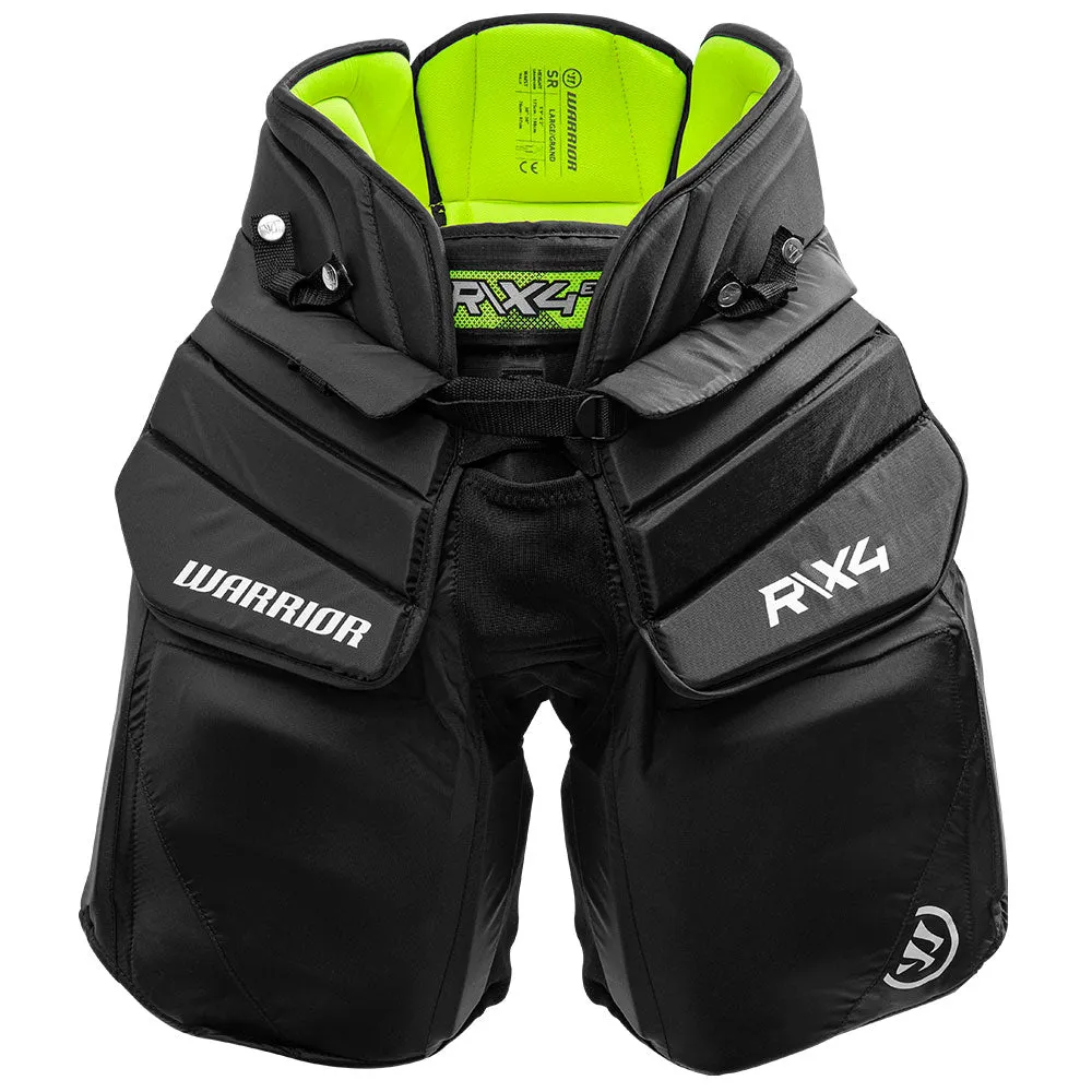 WARRIOR RITUAL X4 E SENIOR GOALIE PANTS