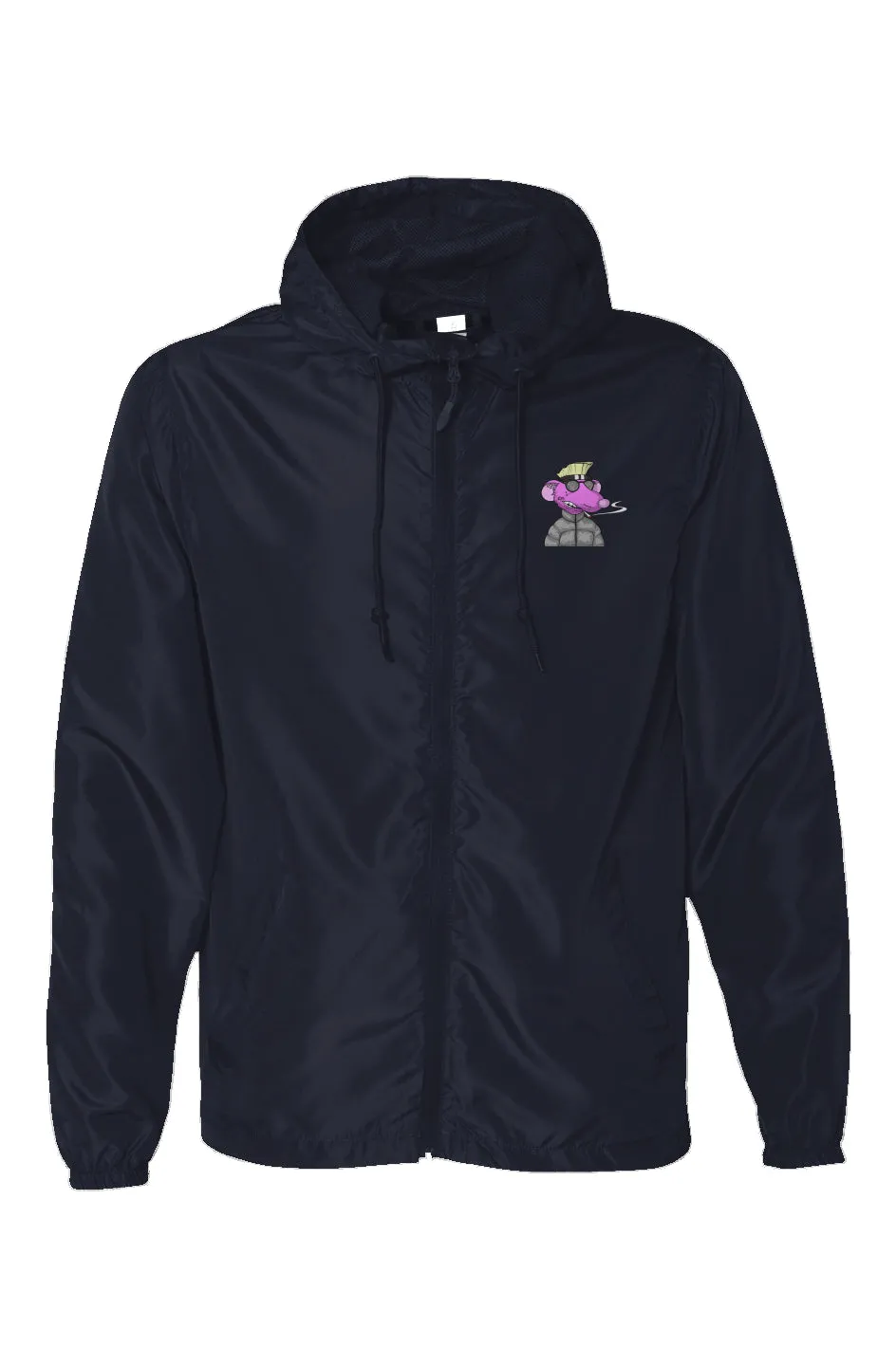 Water Resistant Lightweight Windbreaker feat Fat Rat #2379